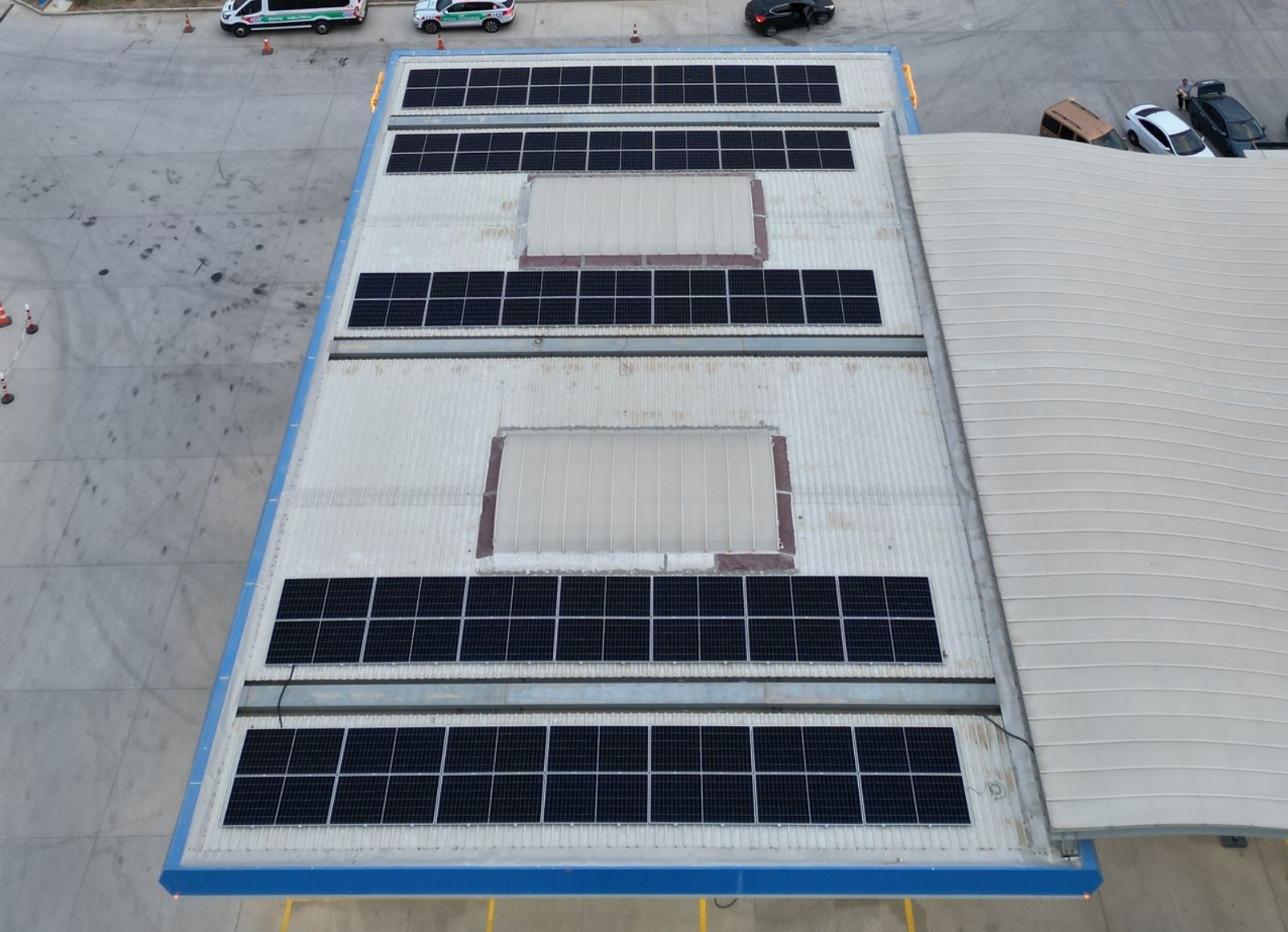 Solarkraftwerk Tankstelle Aydın Güney