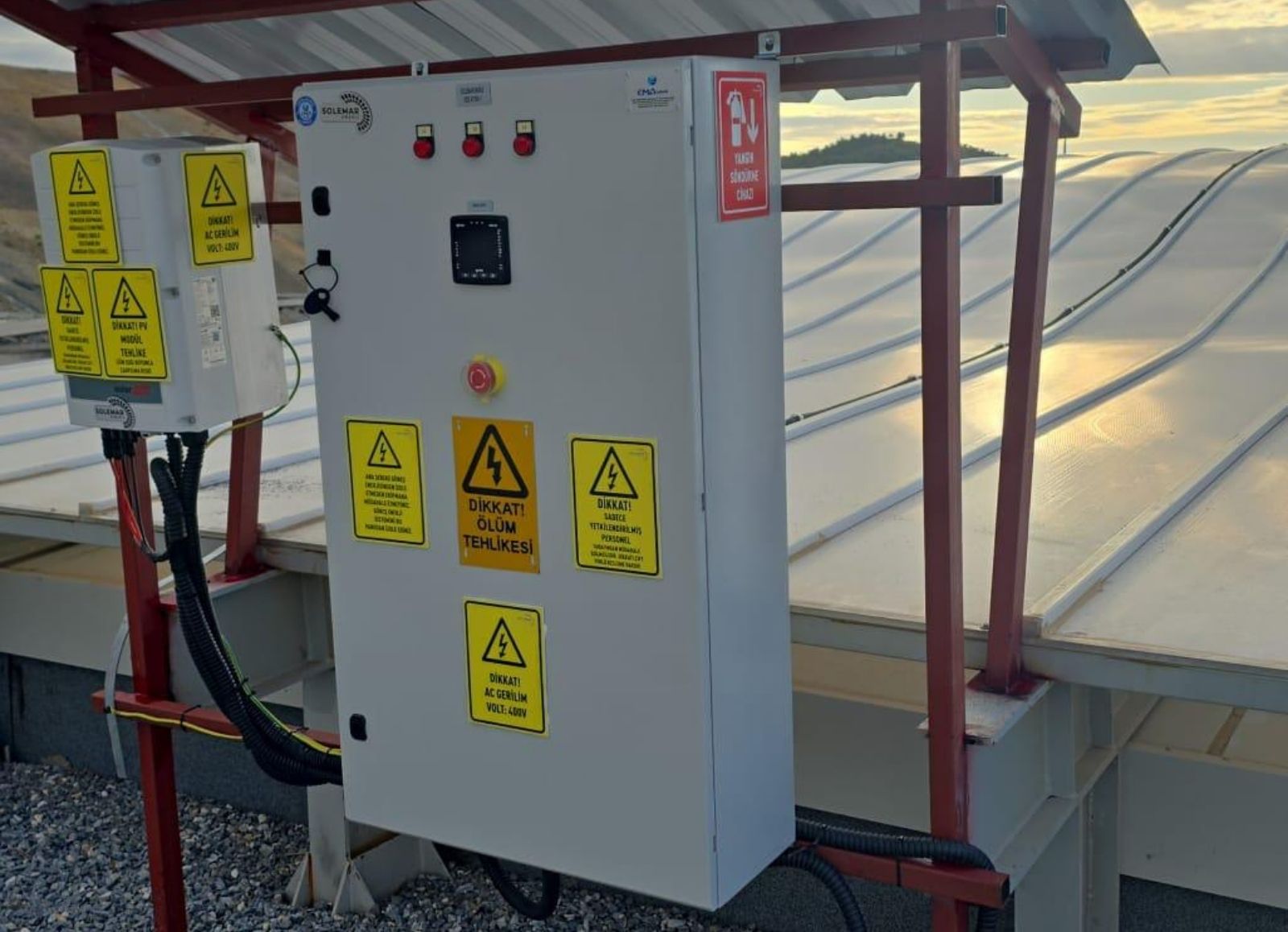 Solarkraftwerk Tankstelle Aydın Güney