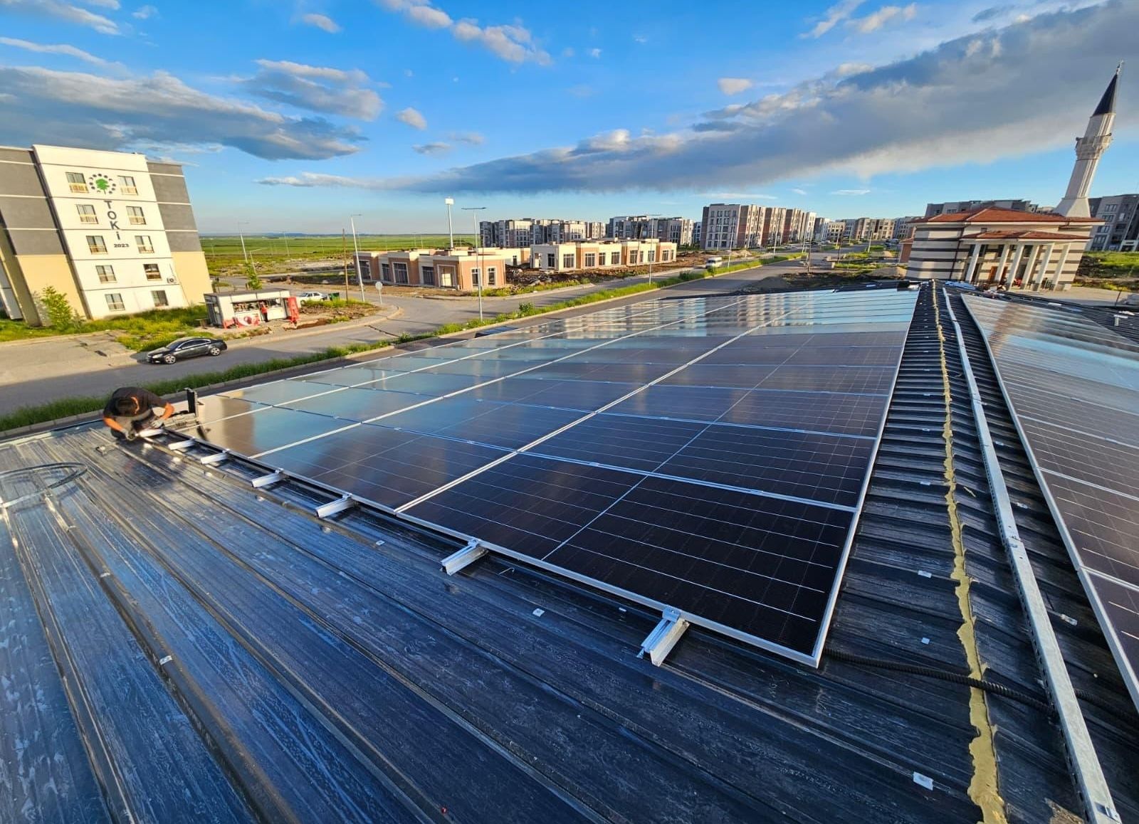 Solarkraftwerk Supermarkt Diyarbakır